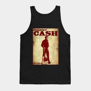 Johnny Cash Vintage Post Tank Top